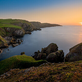 St Abbs Head - Sunset